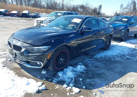 2018 BMW 440I xDrive из США, поврежденный, VIN WBA4W9C55JAB95004